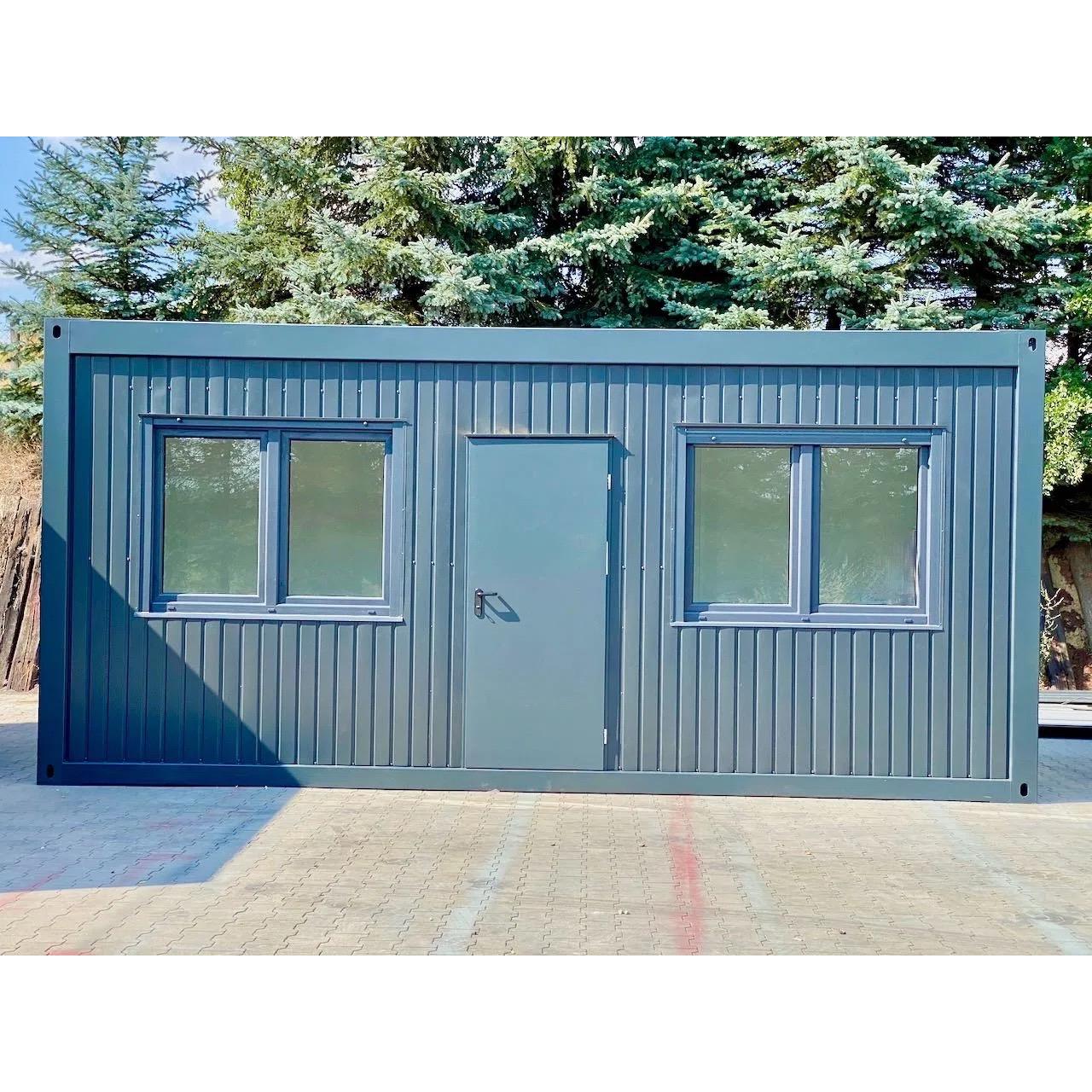 Bureau de chantier 15 m2 isolé avec chauffage